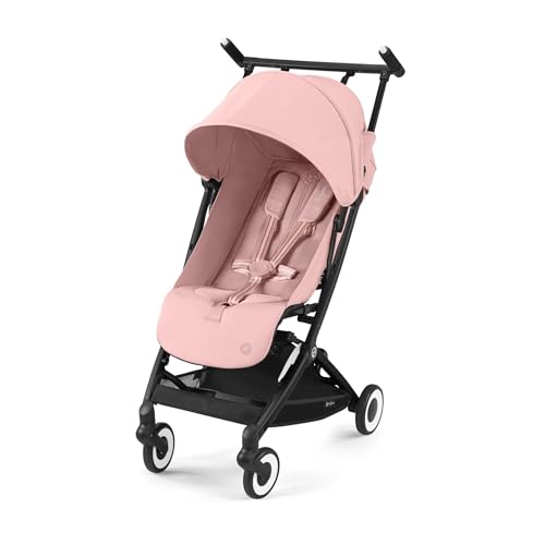CYBEX Gold Passeggino Libelle con Cintura One Pull, Per Bambini da 6 Mesi a 4 Anni Circa (Max. 22 kg), Ultraleggero (Solo 6 kg), Candy Pink (Rosa con Telaio Nero) : Prima infanzia