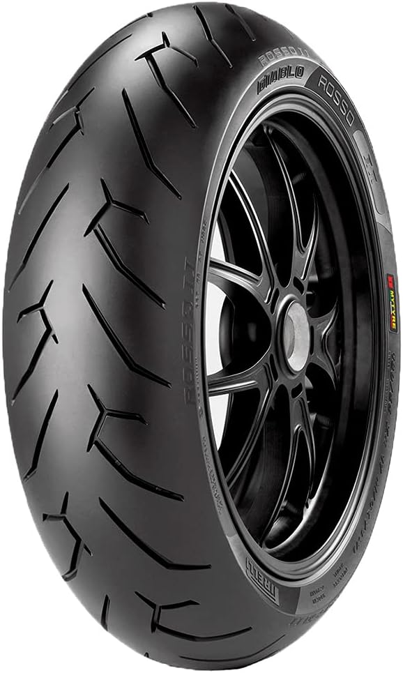 Pneumatici Pirelli DIABLO ROSSO II 180/55 ZR 17 M/C (73W) TL Posteriore SUPERSPORT gomme moto e scooter