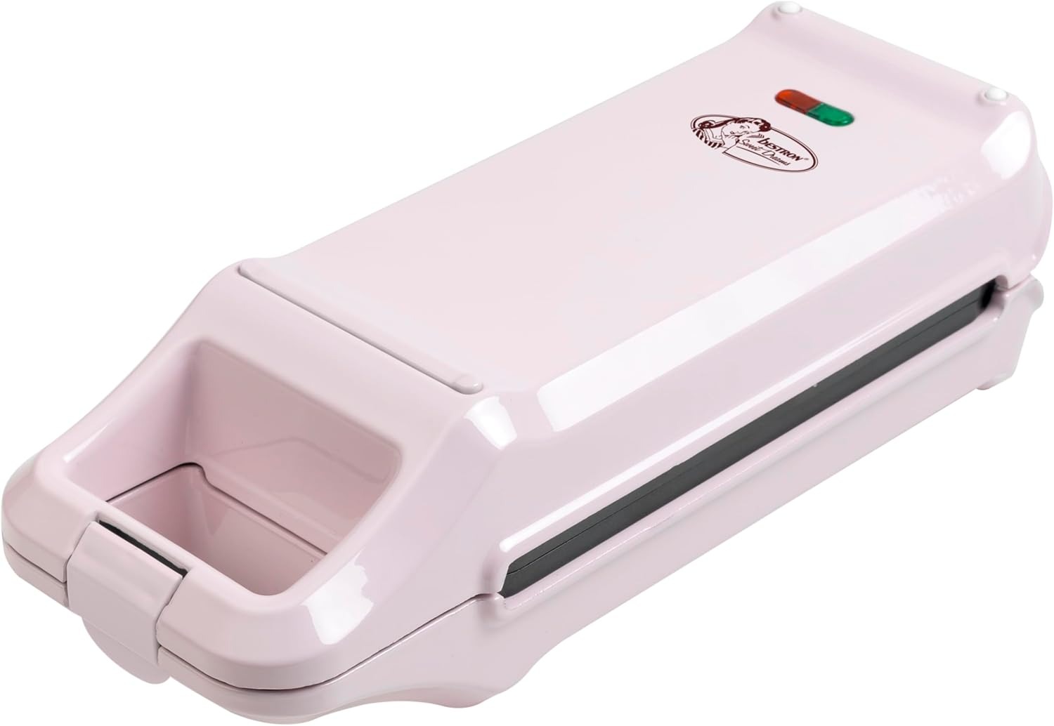 Bestron Churros Maker, piastra per waffle fino a 4 churros, macchina Churros, design Sweet Dreams, 700 Watt, colore: rosa