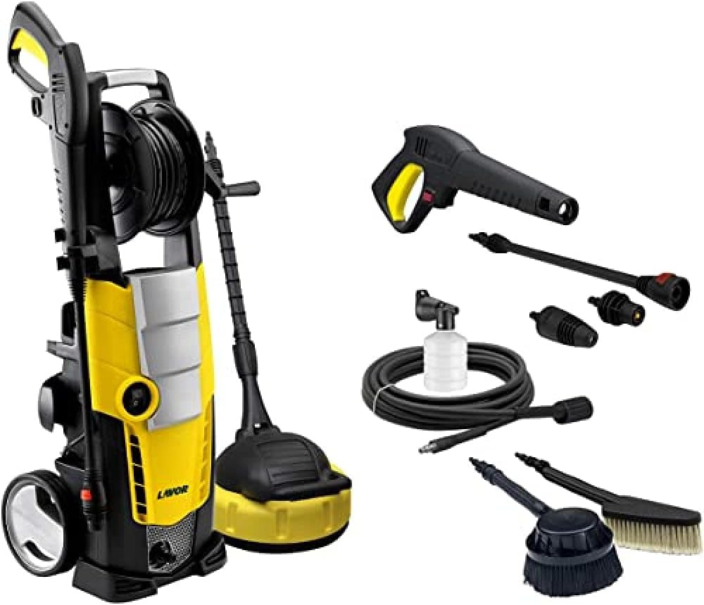 Lavor Idropulitrice Ad Acqua Fredda Stm 160 Wps Plus Con Programmi Di Lavaggio, 2500 W, Giallo Nero