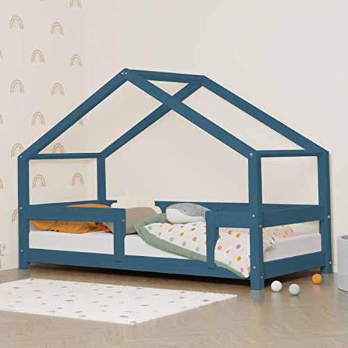 Benlemi Letto per bambini Lucky 120 x 180 Blu marino : Prima infanzia