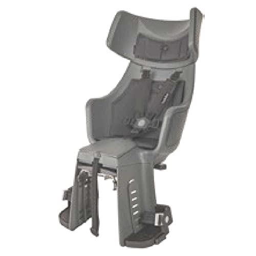 BOBIKE 8011300036   Seggiolino posteriore EXCLUSIVE TOUR PLUS per biciclette con ruote da 26” a 29” con ancoraggio al telaio a colori Grigio Urban : Sport e tempo libero