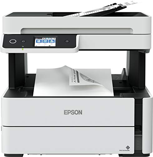 Epson Ecotank Et M3140 Stampante Monocromatica 4 In 1, Stampa Fino a 11000 Pagine, Risparmio Energetico, Stampa di Alta Qualità, Touch Pad da 6.1 Cm, Flaconi Inchiostro Inclusi, Bianco : Amazon.it: Informatica