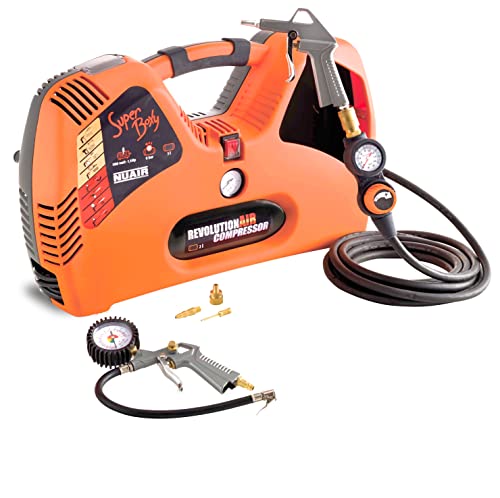 Mecafer Revolution'Air 425018 Compressore Superboxy 1,5 hp : Amazon.it: Fai da te