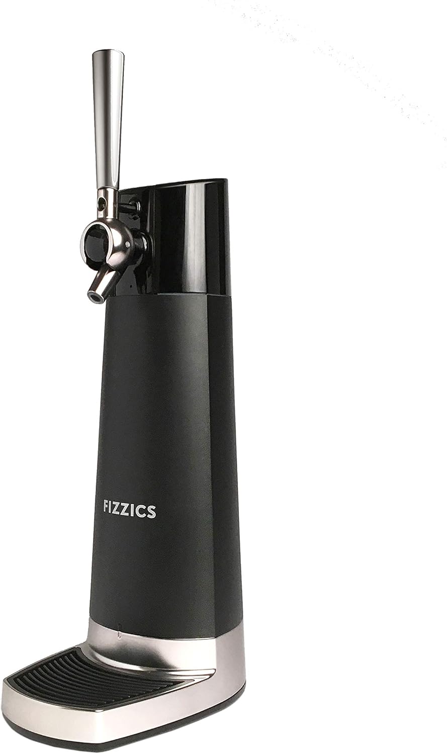 Fizzics DraftPour Beer Dispenser - Carbon - Enjoy Fresh Draft Beer Anytime, Anywhere
