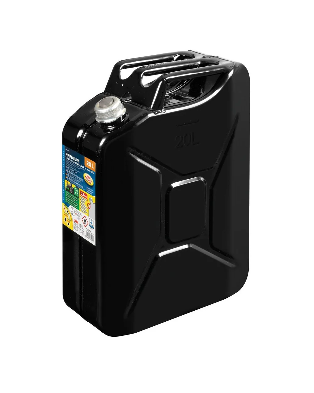 Tanica Carburante Con Tappo Magnetico In Metallo 20l