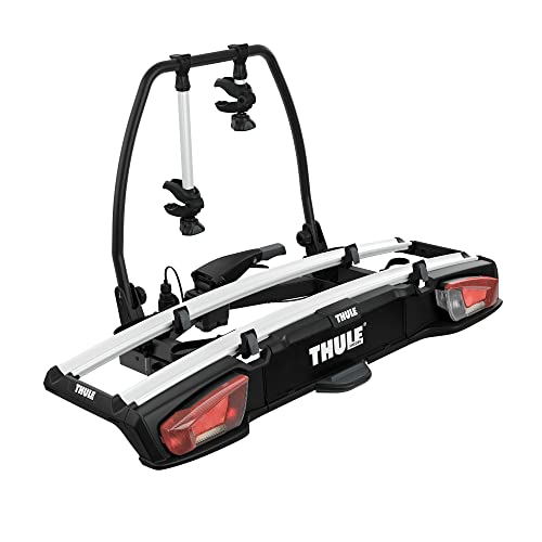 Thule Velospace Xt Platform Towbar Bike Rack Black/Aluminum 2(3) Bikes : Auto e Moto