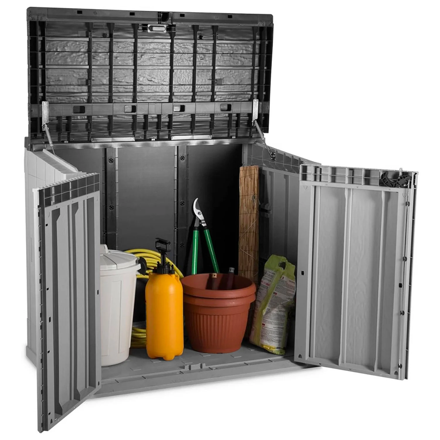 Baule A 2 Ante Multiuso Da Esterno 1270l