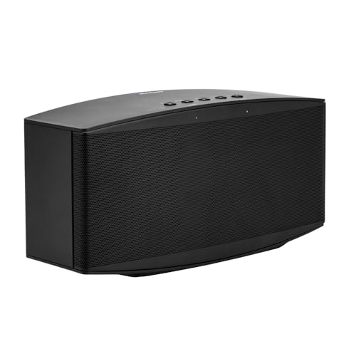 Altoparlante di design MR 100, altoparlante wireless multiroom con streaming W LAN, funzione Aux in e Bluetooth, impianto compatto con altoparlante stereo RMS da 30 Watt : Elettronica