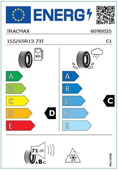 Pneumatici 4 stagioni 155/65/13 73 T TRACMAX TRAC SAVER