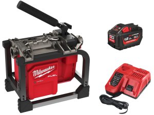 Stasatrice compatta Milwaukee M18 Fuel FCSSM per tubazioni 32-160mm in Kit