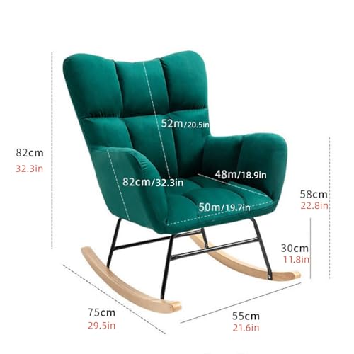 Sedia a Dondolo per Il Tempo Libero, Sedia Divano Sedia a Dondolo Singola Sedia a Dondolo Semplice per Il Tempo Libero Sedia Divano Morbida e Confortevole Sedia a Dondolo per Balcone Sedia d : Amazon.it: Giardino e giardinaggio