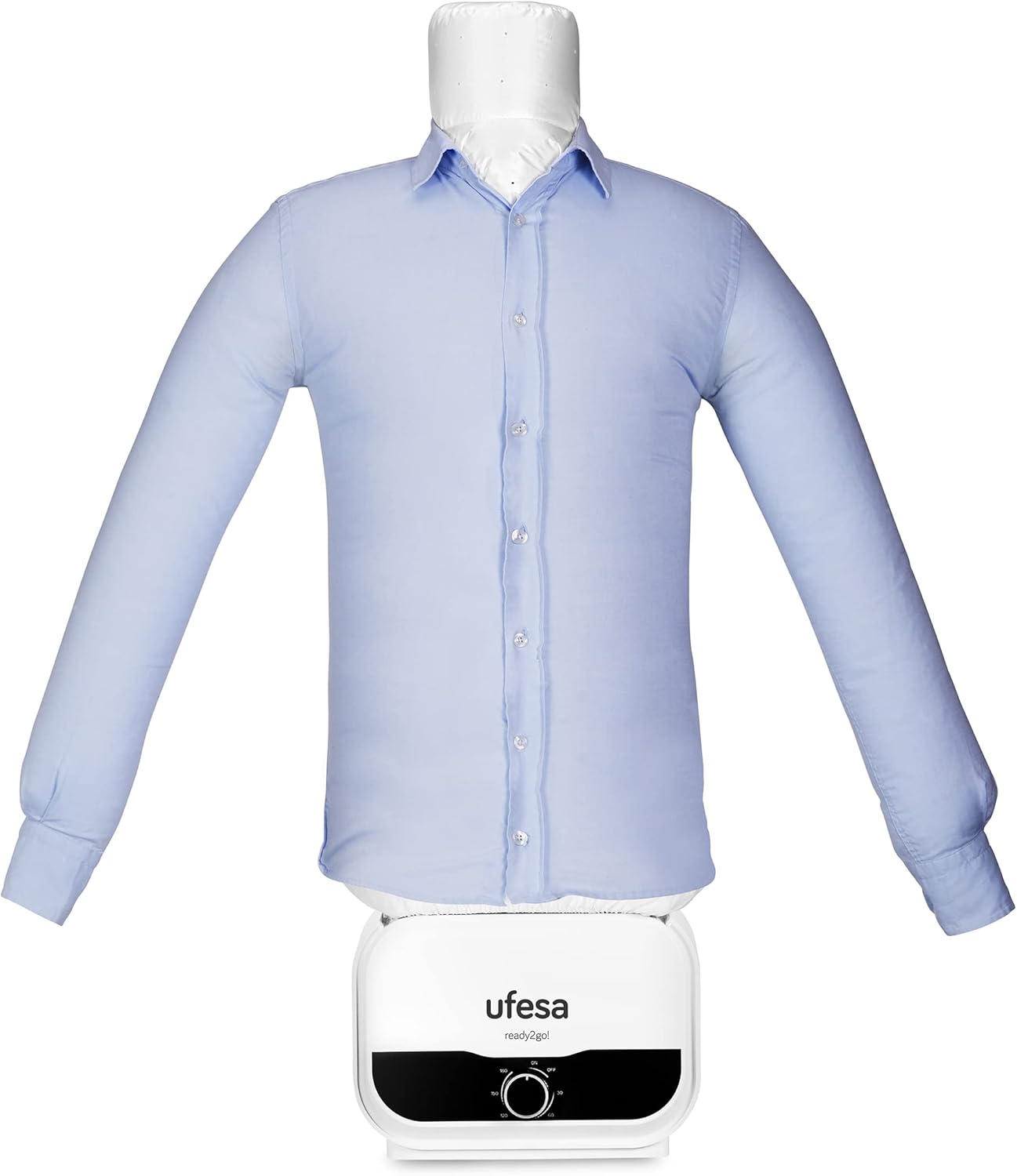 Ufesa SV1200 Mannequin, Automatic Ironing Gown, Vertical Ironer, 1200 W, Deodorises and Neutralises Odors, 3 Hours Timer, Sizes S to XXL