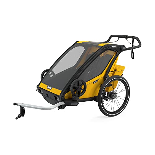 Thule Chariot Sport 2, Trailer Asseggino, Spectra Giallo, Uni, Unisex Adulto : Prima infanzia