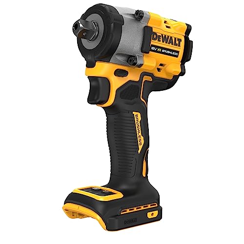 DeWalt DCF922N XJ Avvitatore ad Impulsi a Batteria, 18 V, Presa Quadrata Esterna con Bloccaggio a Sfera, Coppia di Serraggio di 406 Nm, Coppia di Rilascio di 610 Nm, Include Gancio per Cintura : Amazon.it: Fai da te