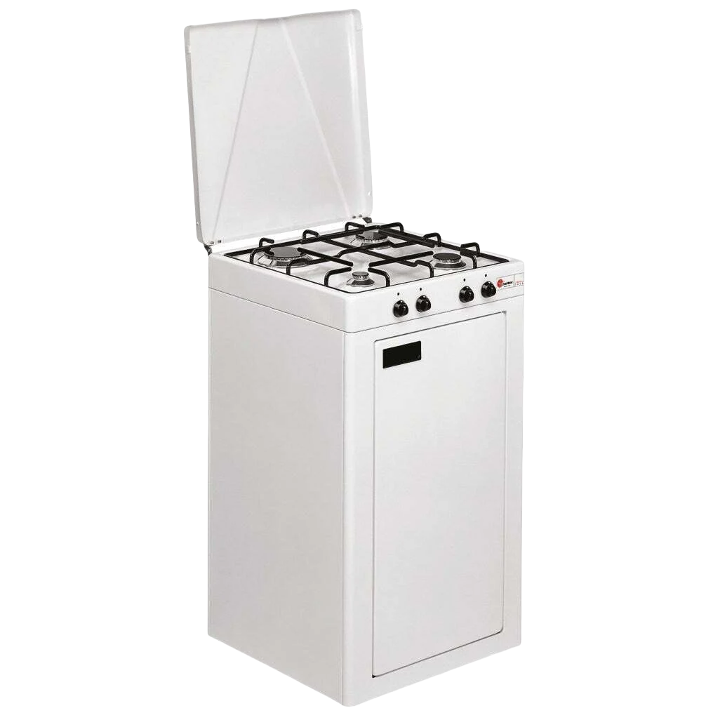 Fornello Cucina a Gas GPL / Metano 4 Fuochi con Mobile Modello 541G – Cucina Completa in Acciaio Inox