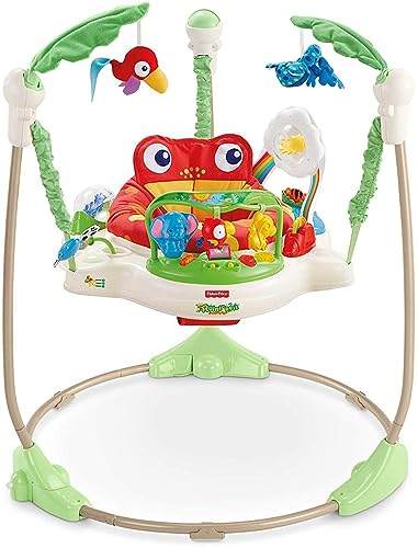 Fisher Price Centro Attività Saltella e Gioca Amici della Foresta, il Ranocchio, Centro Attività per Neonati con Musica e Luci, K7198 : Amazon.it: Prima infanzia