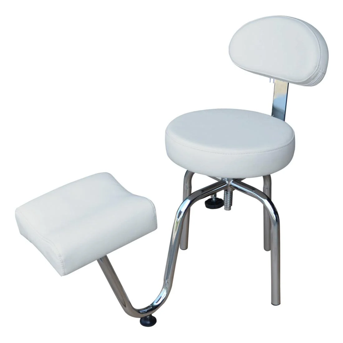 Sgabello Con Poggiapiede Per Pedicure | DEMETRA