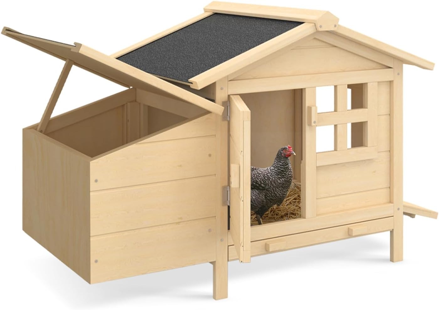 IDMarket - Pollaio su palafitte con posa in legno
