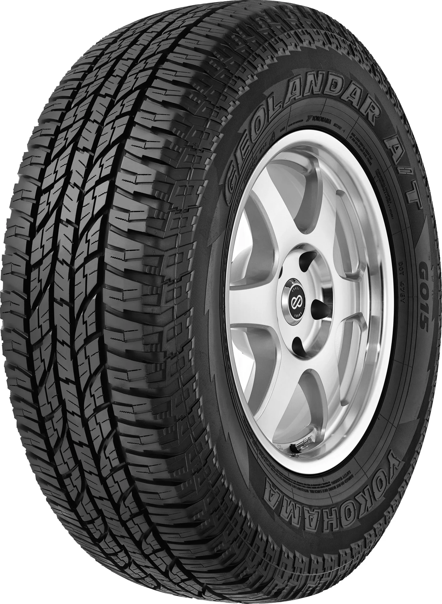Pneumatico per tutte le stagioni Yokohama Geolandar A/T G015 P265/70R16 111T OWL - MadeInUSA