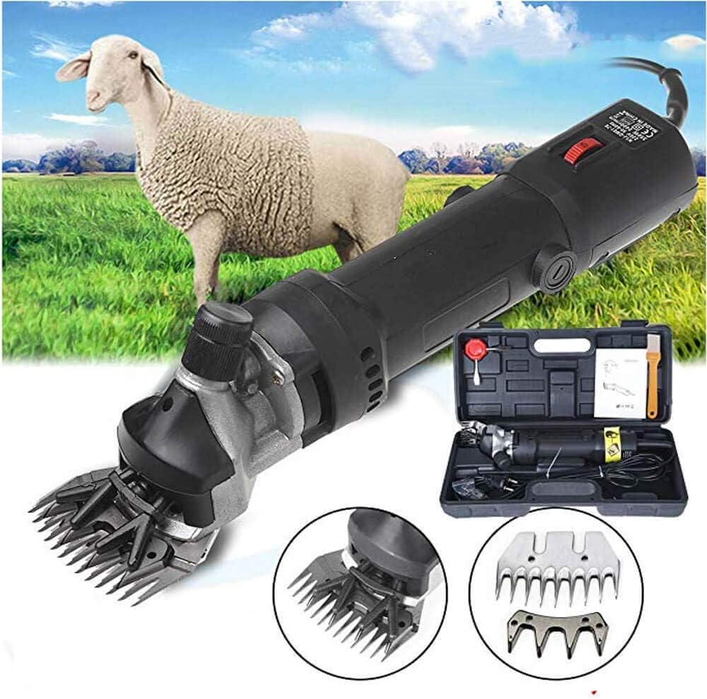 690W Professional Electric Horse Clipper, Professional Shearing Machine for Sheep, Efficient Labor Saving, for Sheep Wool, Rams and Goats, Powerful Motor