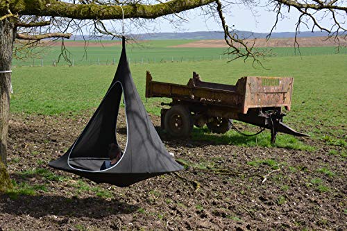 Vivere Cacoon Songo Sedia pensile Charcoal : Amazon.it: Giardino e giardinaggio