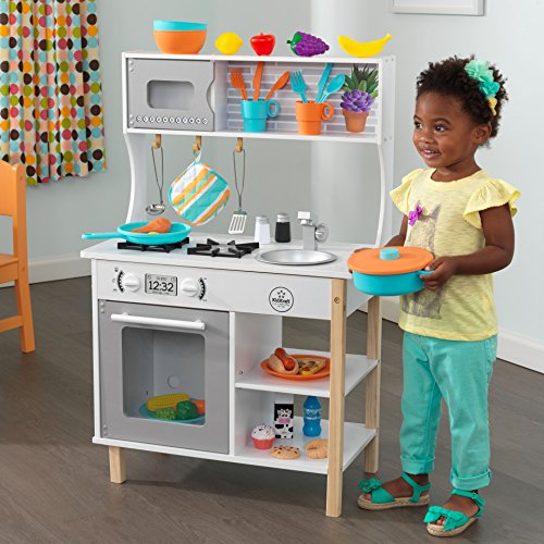 KidKraft Cucina Giocattolo All Time in Legno per Bambini con Accessori per Pentole e Cibo Giocattolo, Giochi per Bambini 3  Anni, 53370 : Amazon.it: Giochi e giocattoli