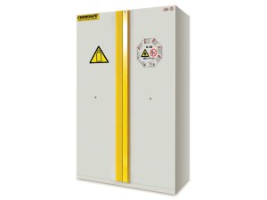 Armadio monoblocco per bombole gas compresso Carvel  1200x600x2050mm con 2 ante cieche