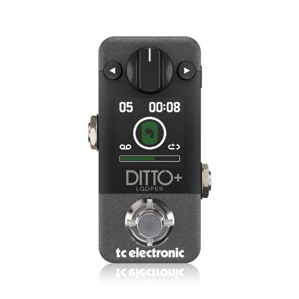TC Electronic Ditto+ Looper Pedale Looper per chitarra altamente intuitivo