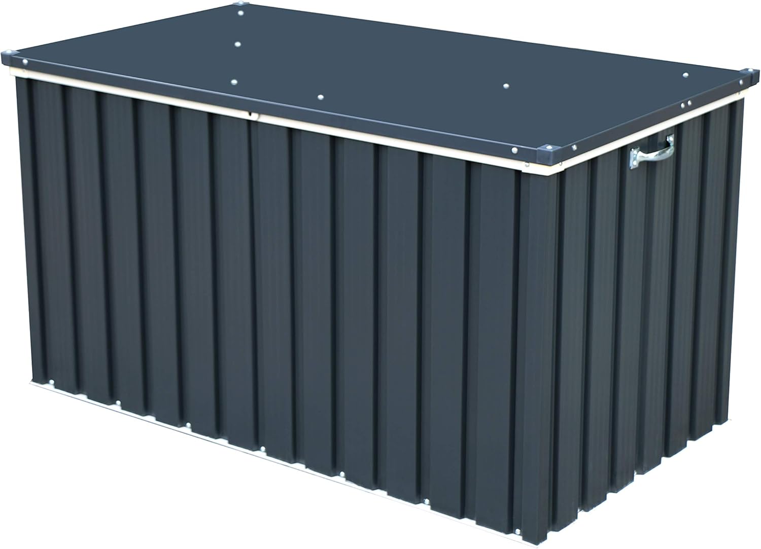 Duramax 1.3 Cuscino Box con Cilindro, 585 L, Anthracite