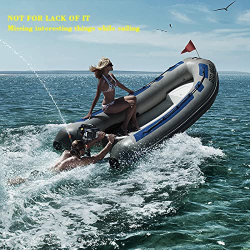 Motori fuoribordo a motore fuoribordo a pompa a getto a 4 tempi 4HP   Piccoli motori fuoribordo 55CC raffreddati ad aria Rotazione a 360°, anticorrosione   Adatto per gommoni, barche da pesca : Amazon.it: Sport e tempo libero