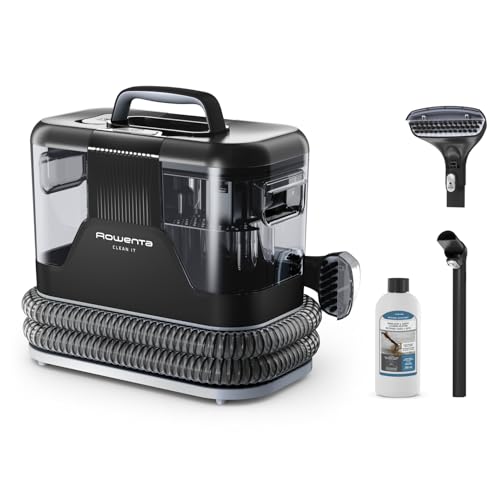 Rowenta Clean It, Lavatappeti Portatile, Lava Tappezzeria per Tappeti, Lava Divani e Auto con Testine Intercambiabili, 3,3 L, Doppio Serbatoio Acqua Pulita/Sporca e Sistema di Auto Pulizia, IN5010 : Amazon.it: Casa e cucina