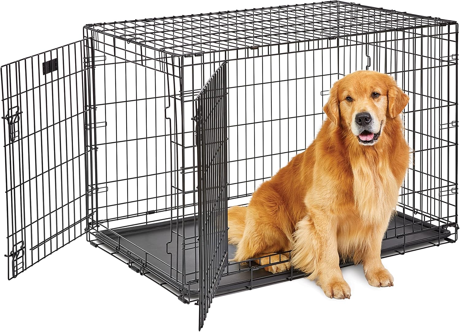 MidWest Homes for Pets Life Stages 1636U Metal Dog Cage Medium 36