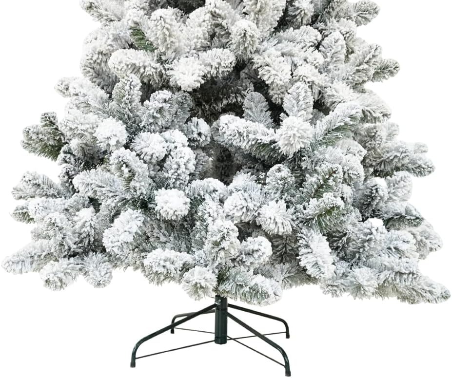Albero di natale INNEVATO 150/180/210/230/270CM SUPERFOLTO REALISTICO (180)