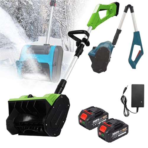 Pala Portatile per la rimozione della Neve, Pala per la rimozione della Neve Senza Fili, Larghezza di Pulizia 33 cm, profondità 20 cm, Distanza di Lancio 800 cm, spazzaneve Elettrico per STR : Amazon.it: Giardino e giardinaggio