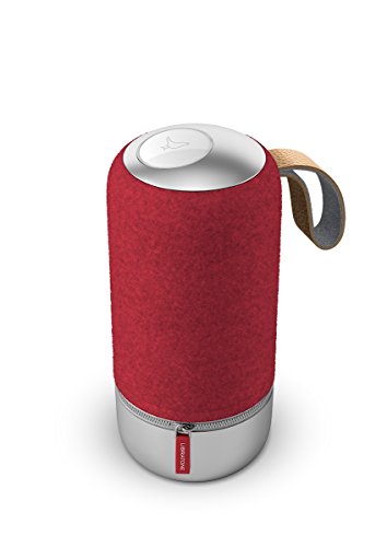 Libratone ZIPP MINI Copenhagen Edition Altoparlante Wireless (360 ° Suono, WiFi, Bluetooth, MultiRoom, Airplay 2, Spotify Connect, 10 ore Batteria Ricaricabile)  Raspberry Red : Elettronica