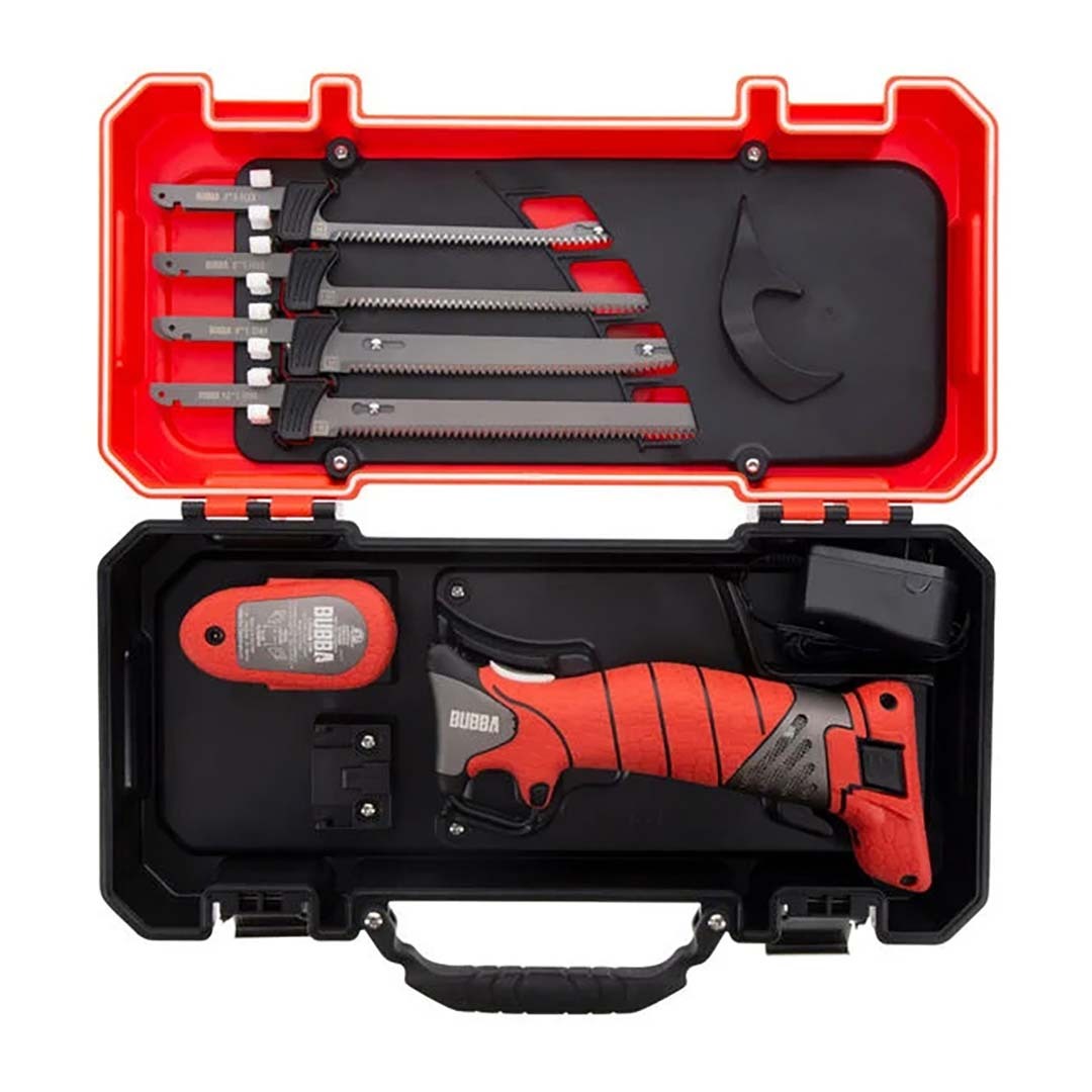 Coltello elettrico per filettare senza fili Bubba Pro Series con motore brushless