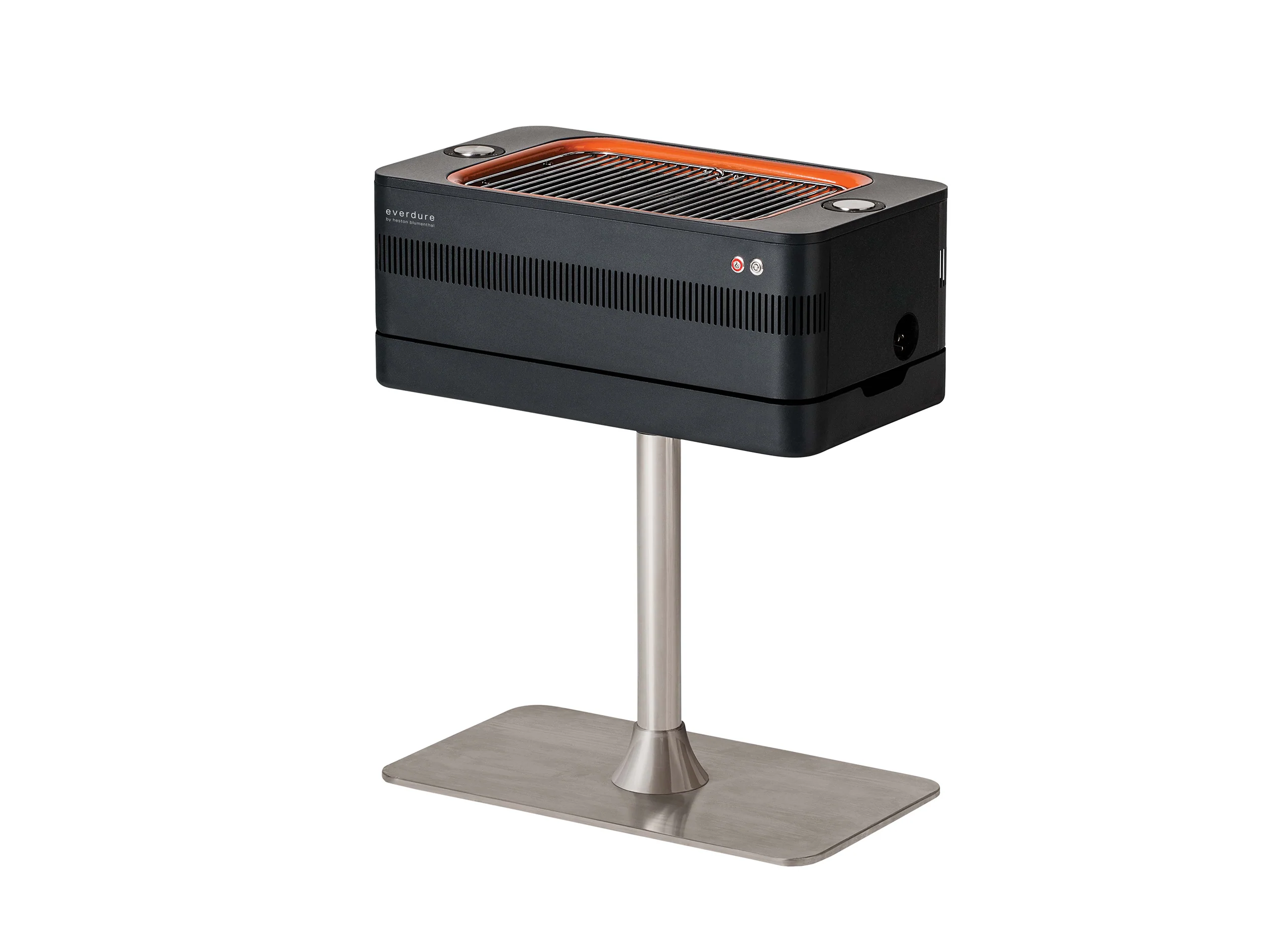 2025 Barbecue a carbone con accenditore elettrico – 1400W Fast Flame Ignition™ – Include girarrosto (15 kg) e supporto