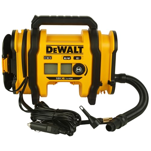 DEWALT DCC018N XJ, Compressore XR 18V (senza batterie e caricbatteria) : Amazon.it: Fai da te