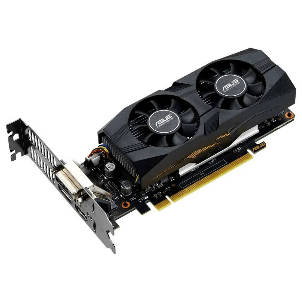 Asus GeForce GTX 1650 Low Profile 4 GB GDDR5 Grafikkarte (GTX1650-O4G-LP-BRK)