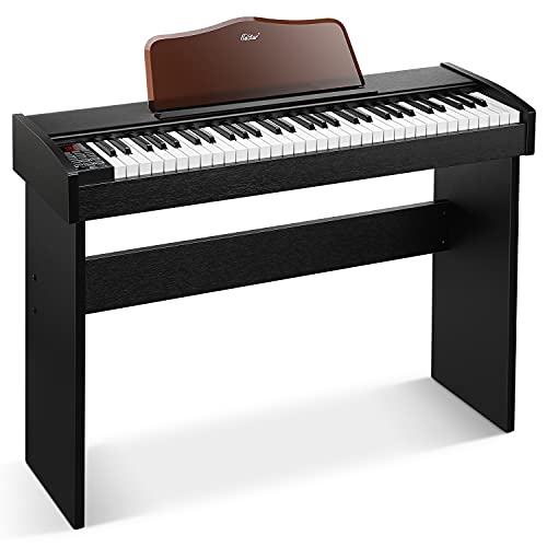 Eastar EK 10S Tastiera Musicale Pianoforte, 61 Tasti Dimensioni Standard Elettronica Pianola Verticale per i Principianti con Pedale Sustain e Libro Musicale Stand, Essenziale Regalo : Amazon.it: Strumenti Musicali