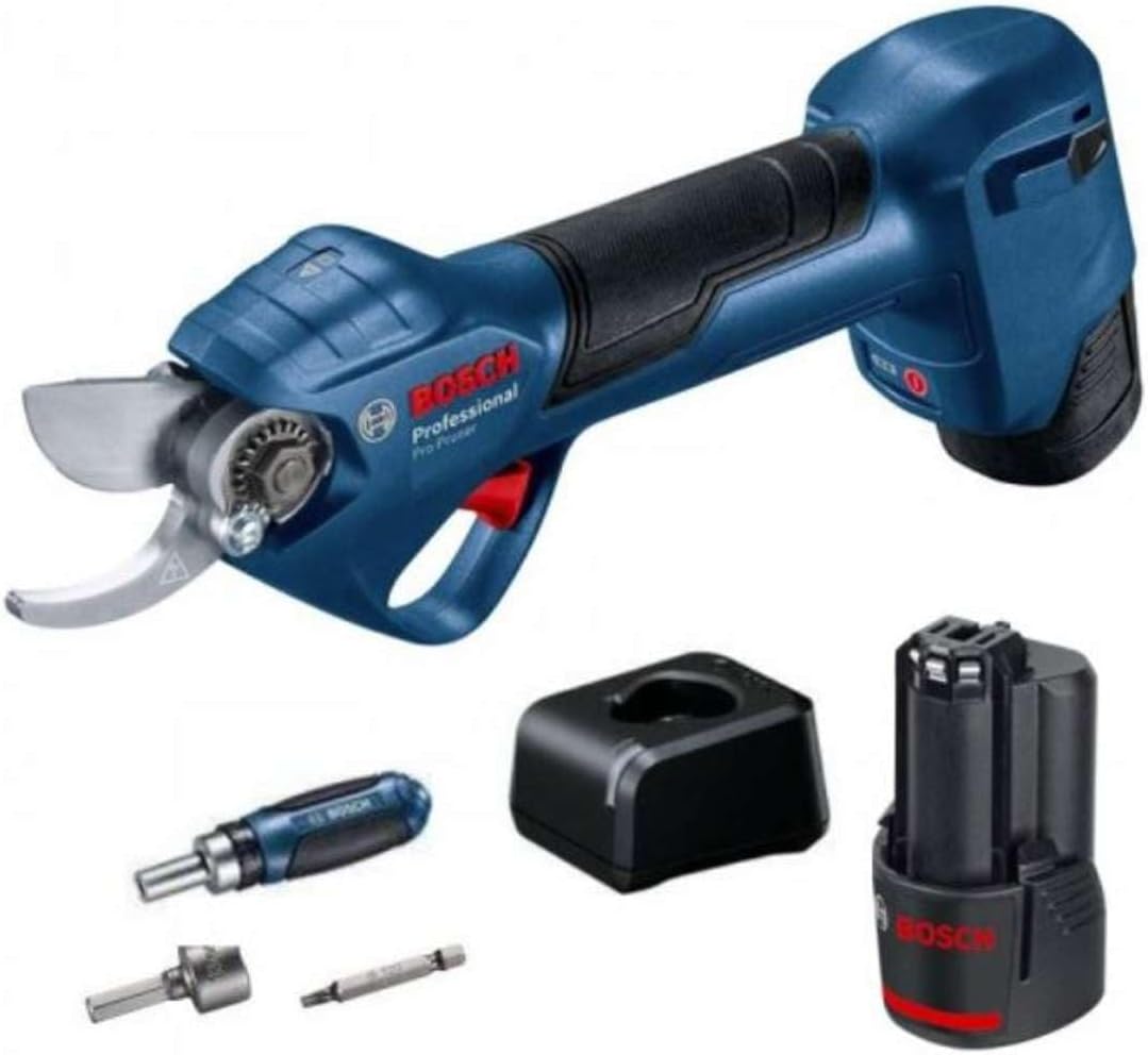 Bosch akumuliatorinis sekatorius 12V PRO PRUNER 25 mm 2x3