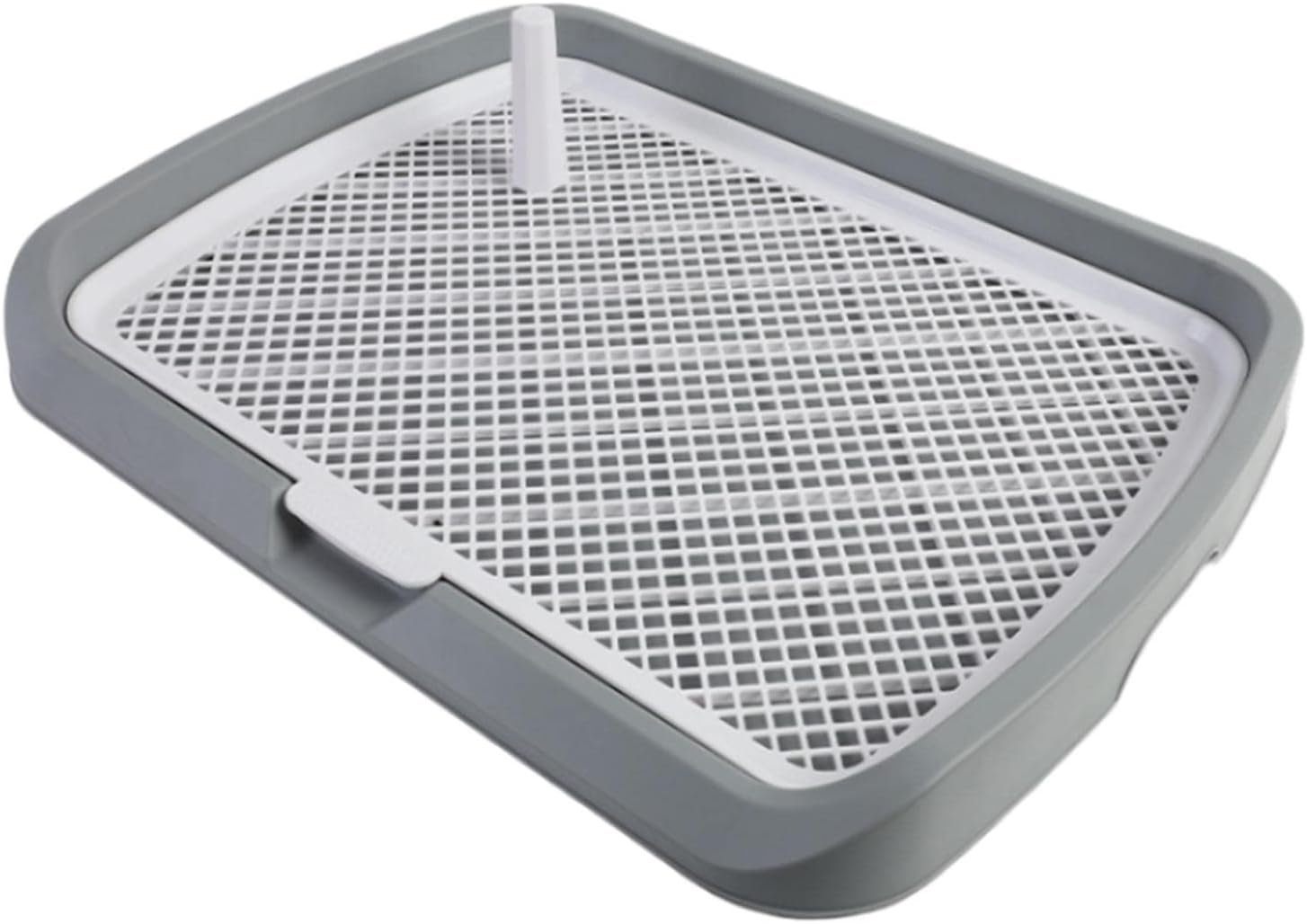 F Fityle Vassoio per lettiera per Toilette in Rete per addestramento Cani Grande e Confortevole per Cani di Piccola e Media Taglia, Grigio Scuro
