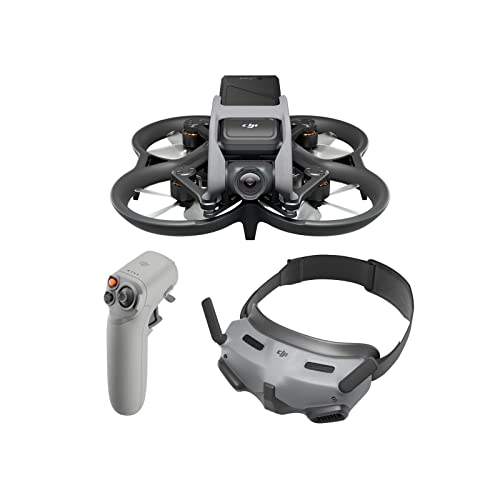 DJI Avata Pro View Combo (DJI RC Motion 2)   Drone quadricottero UAV FPV, video stabilizzati in 4K, FOV grandangolare di 155°, freno d’emergenza e volo stazionario, nuovo RC Motion 2 e DJI Goggles 2 : Amazon.it: Giochi e giocattoli