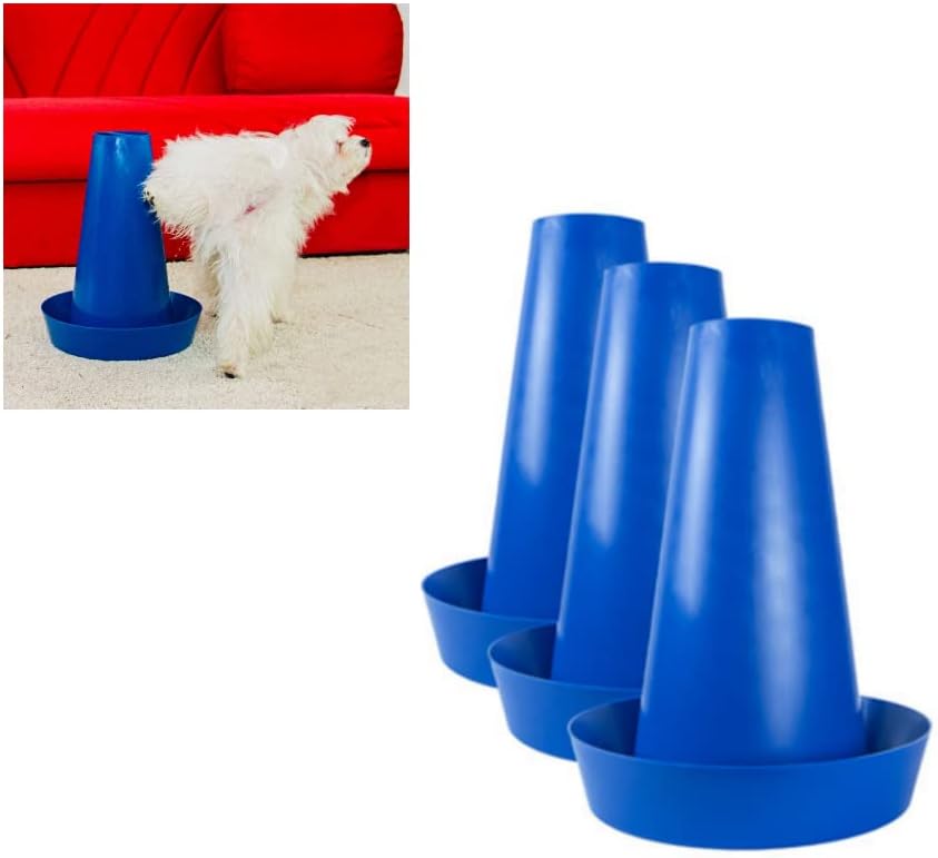 PIPPI Cone Dogs Toilet Potty Dog Toilet Litter Sleeper Mats Dog Column Dog Urinal Pool Male Accessories New Generation Blue 3