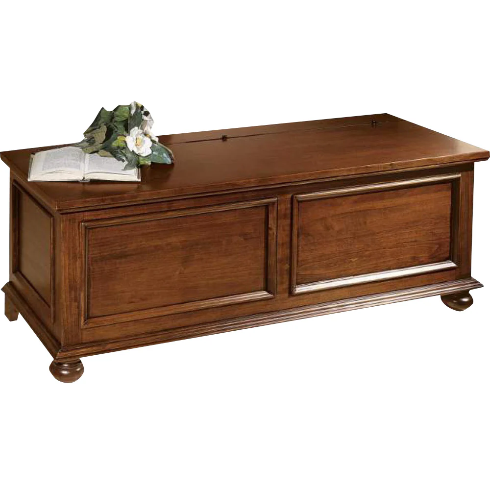 Cassapanca Gioia 1 Anta Ribalta Noce 116x46x46 Cm