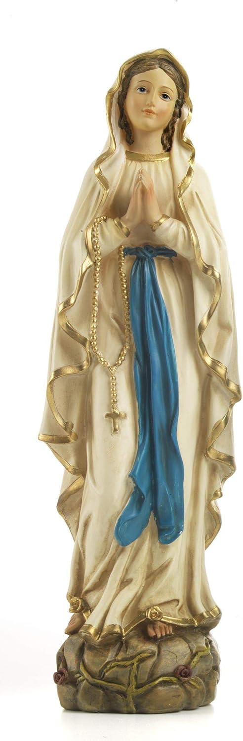Articoli Religiosi by Paben Statua Maria Madonna Lourdes in resina cm. 30