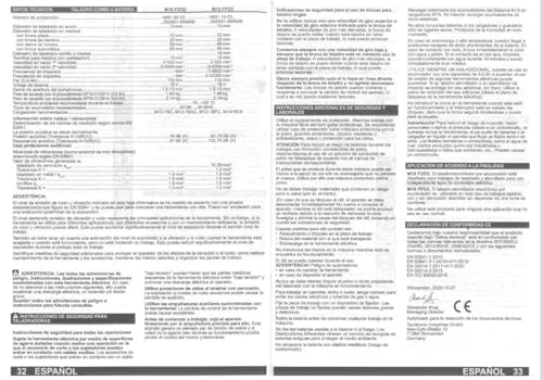 Milwaukee 4933464266 trapano avvitatore M18 fdd2 0 X