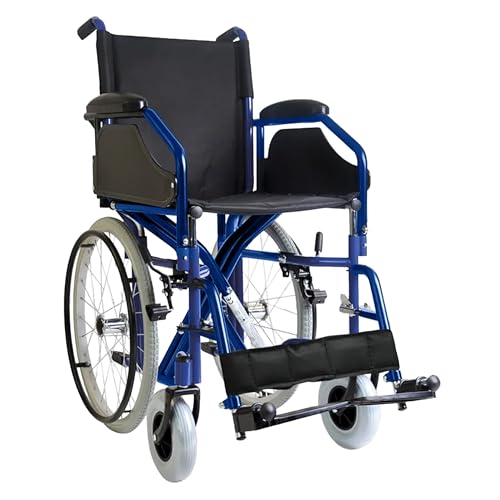 GOVITA Carrozzina Pieghevole Per Passaggi Stretti, Ideale Per I Passaggi In Ascensore_Gostreet Slim 40 Cm   Telaio Doppia Crociera In Acciaio Sedia A Rotelle Pieghevole Slim : Amazon.it: Salute e cura della persona