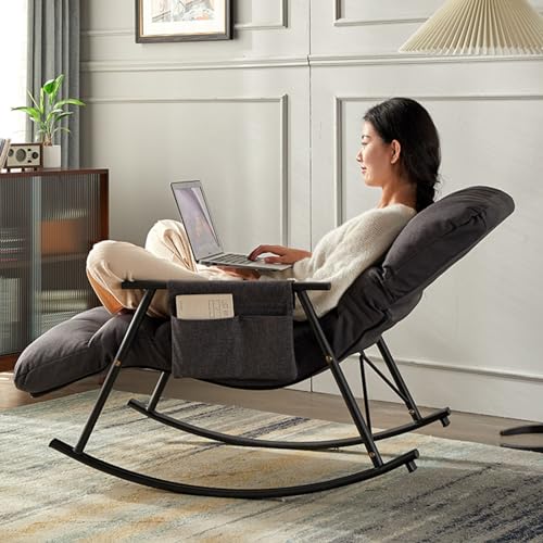 Sedia A Dondolo,poltrona,poltrona Relax,poltrona Camera Da Letto,poltrona Salotto,poltrona Reclinabile,poltroncina Camera Da Letto,sedie Pieghevoli Da Interno,Capacità Di Carico 200 Kg ( Color : Techn : Amazon.it: Casa e cucina